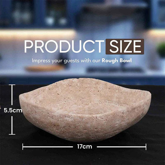 Rustic Luxury Marble Chocolate Bowl - 17.5cms