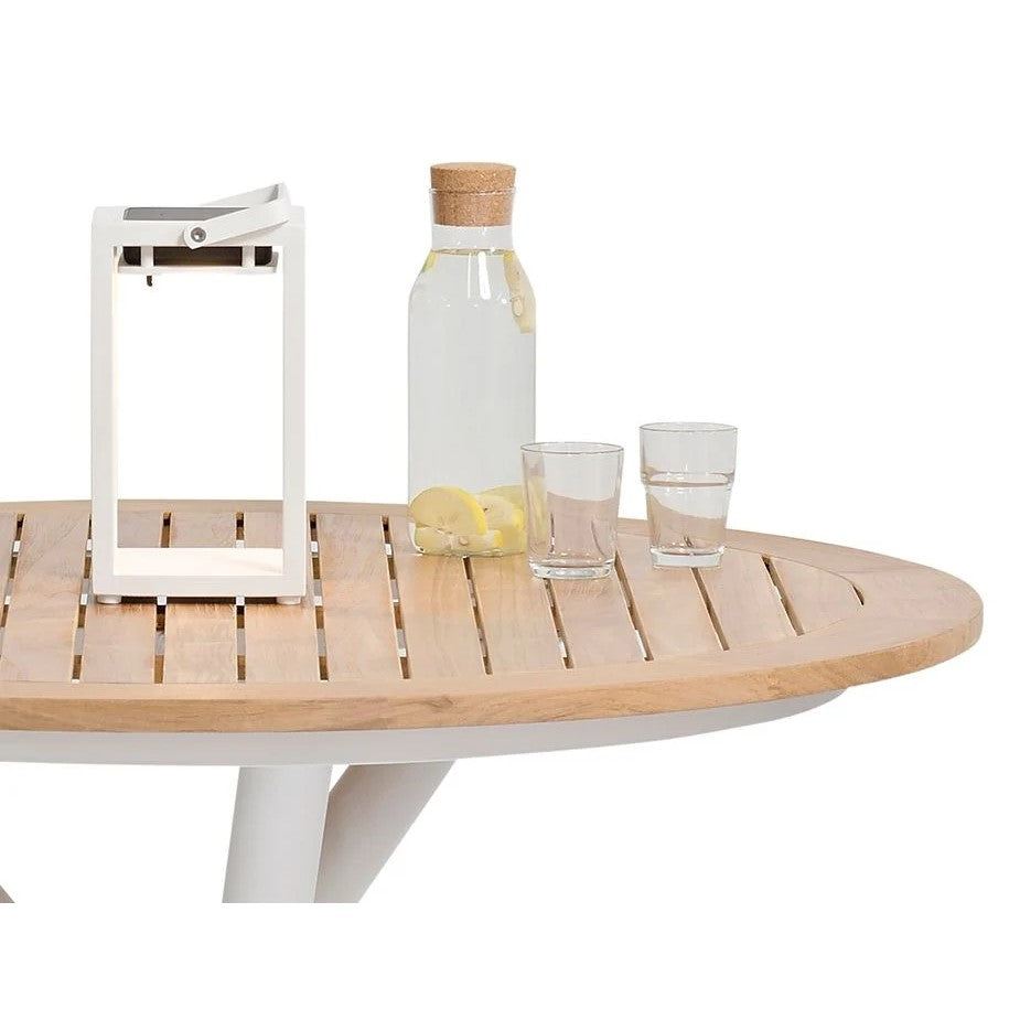 Rustic Round Garden Coffee Table - (Available in 2 Colors)