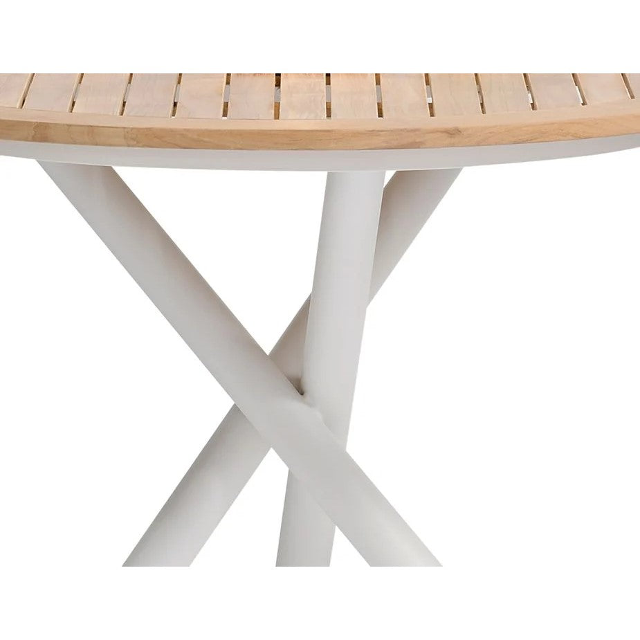 Rustic Round Garden Coffee Table - (Available in 2 Colors)