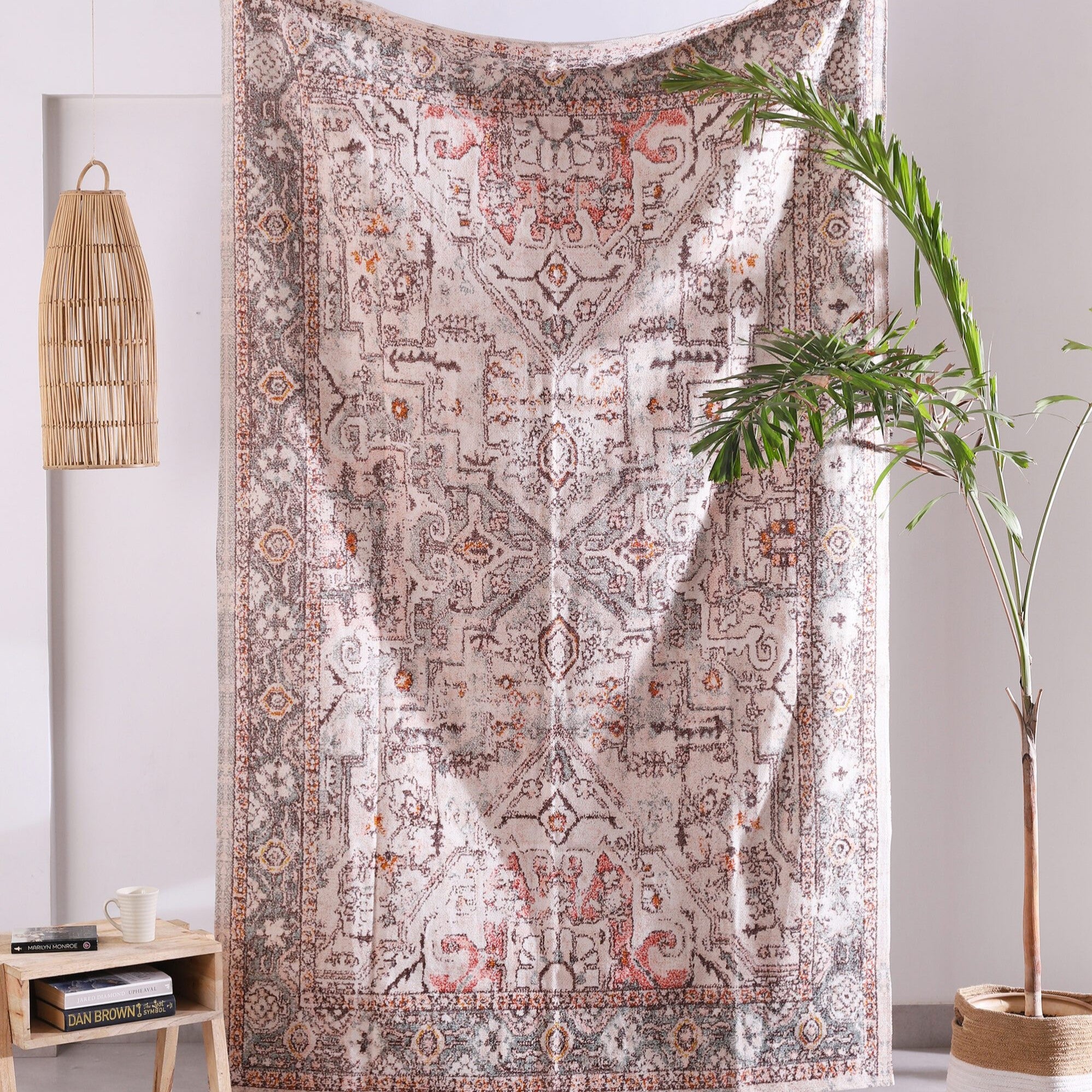 Sand Swept Cotton & Wool Rug