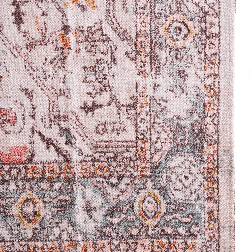 Sand Swept Cotton & Wool Rug