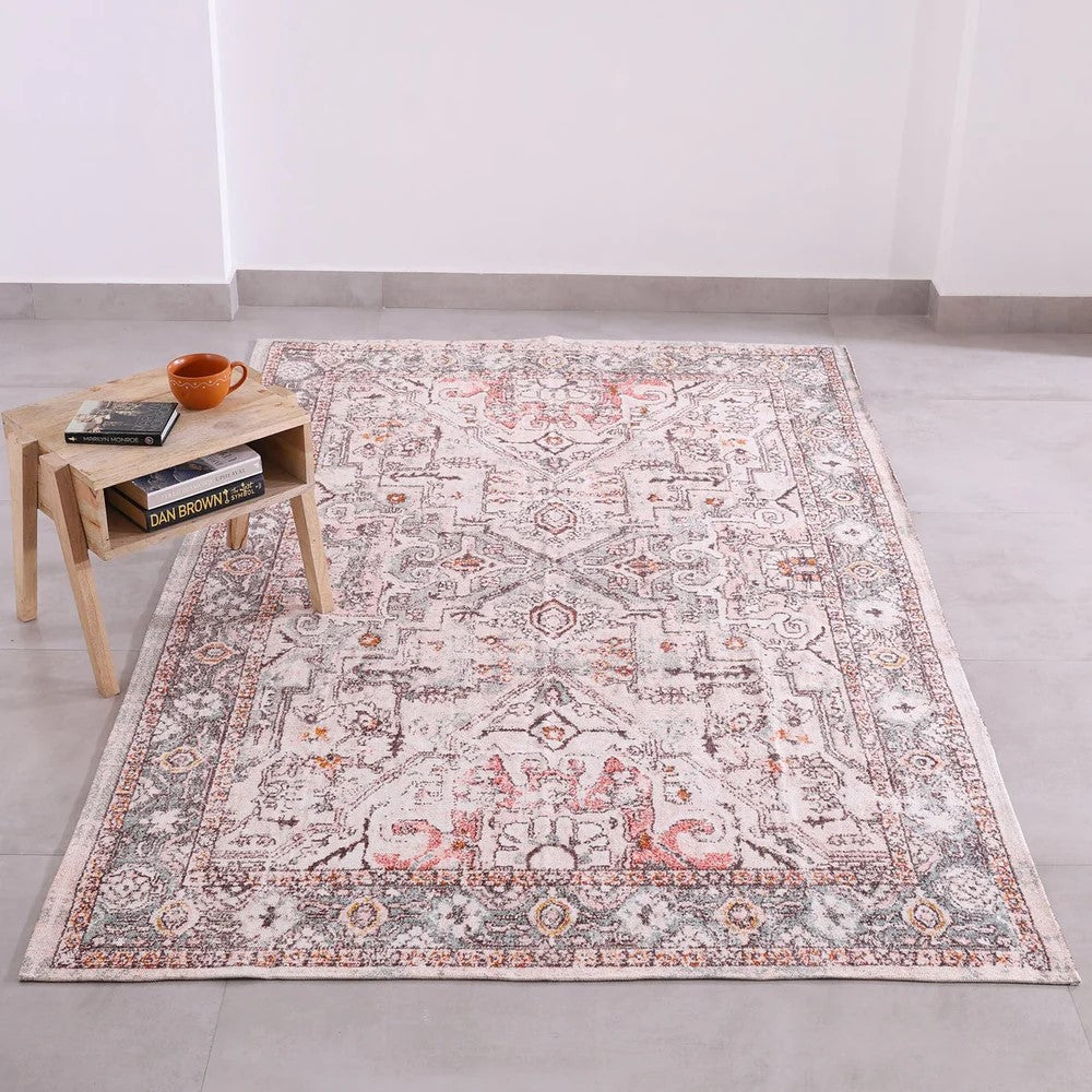 Sand Swept Cotton & Wool Rug