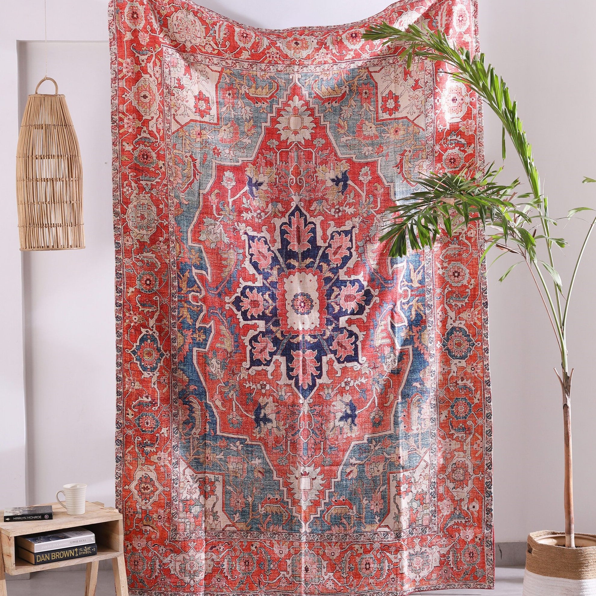 Sandstone Serenade Cotton & Wool Rug