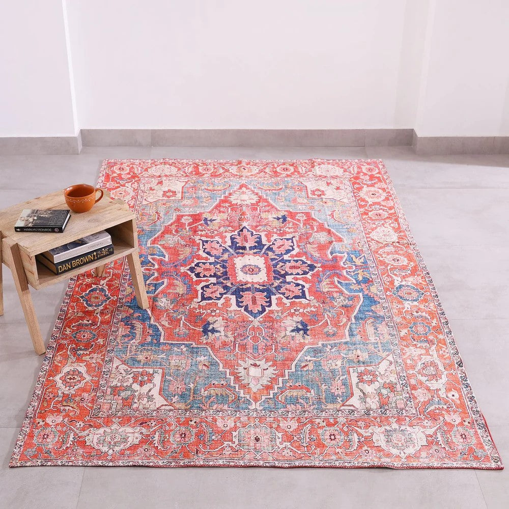 Sandstone Serenade Cotton & Wool Rug