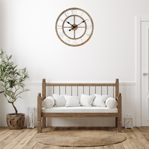 Scandi Geometric Wall Clock 60cms