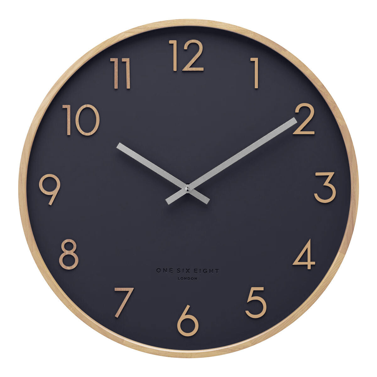 Scarlett Classic Elegant Navy Wall Clock - 35cms