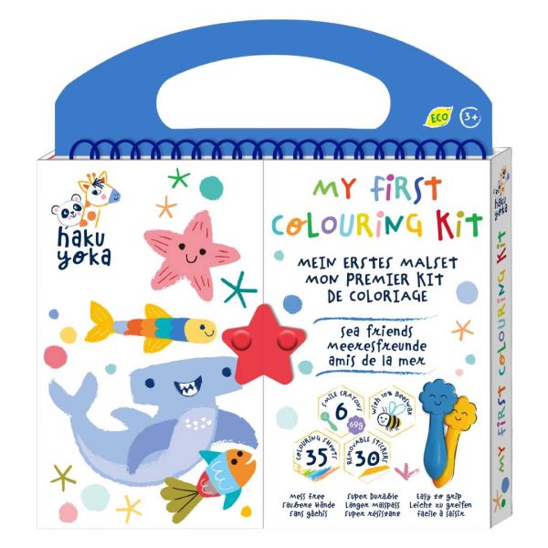 Sea Friends My First Coloring Kit