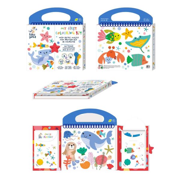 Sea Friends My First Coloring Kit