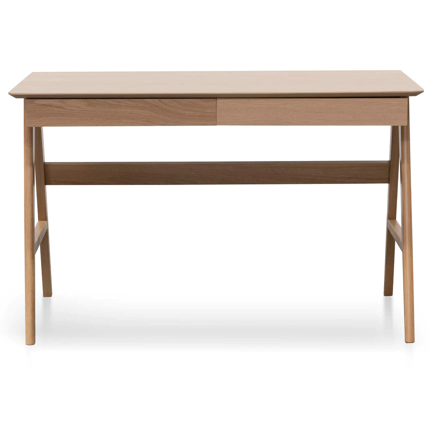 Seamless Home Office Desk 120cms - Natural