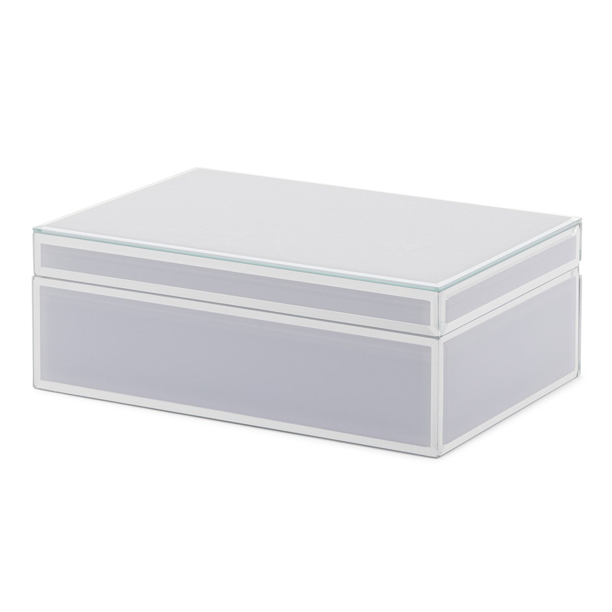 Personalised Selena Mirrored Jewellery Box Large Mist