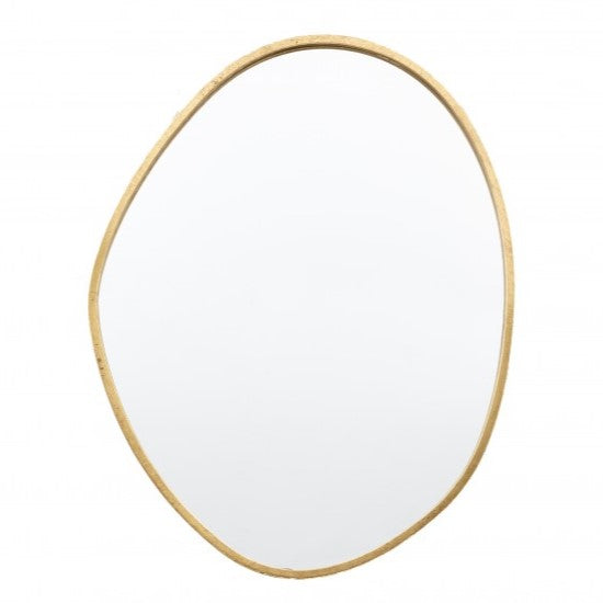 Serenity Organic Gold Frame Wall Mirror (Available in 2 Sizes)