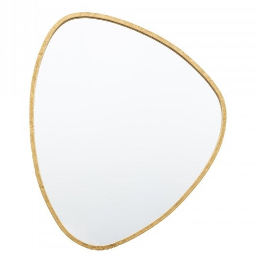 Serenity Organic Gold Frame Wall Mirror (Available in 2 Sizes)