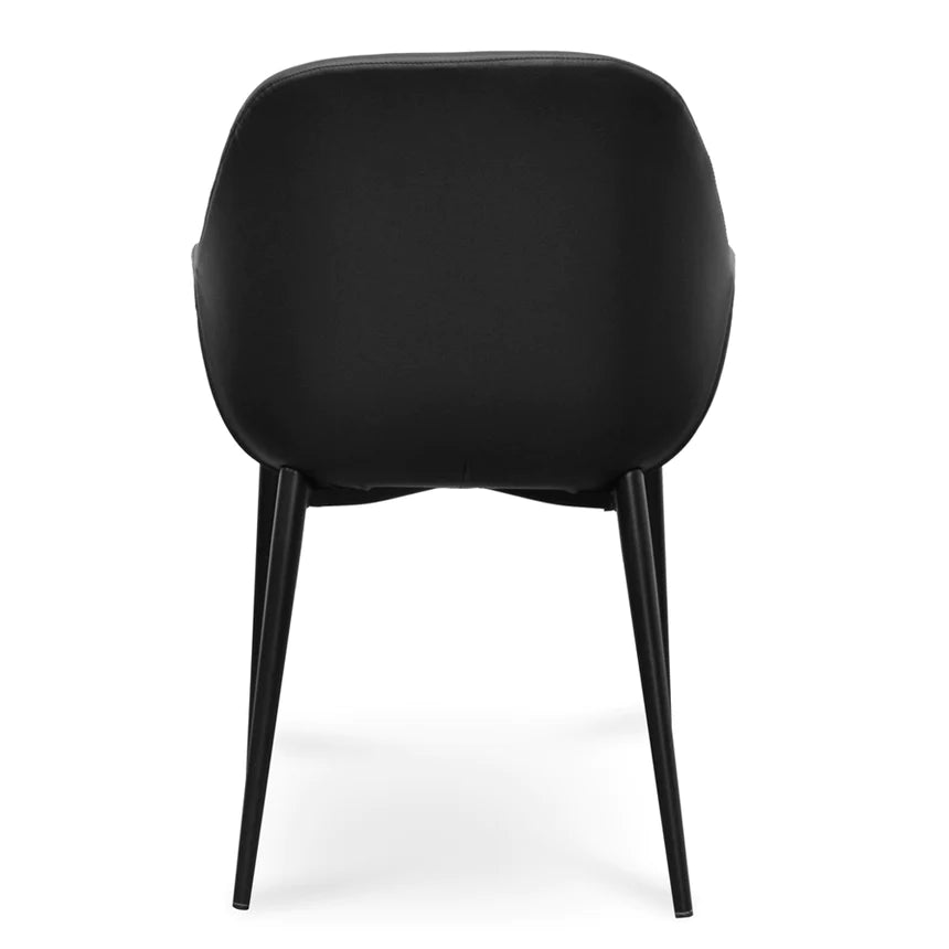 Serenity Upholstered Dining Chair - Black