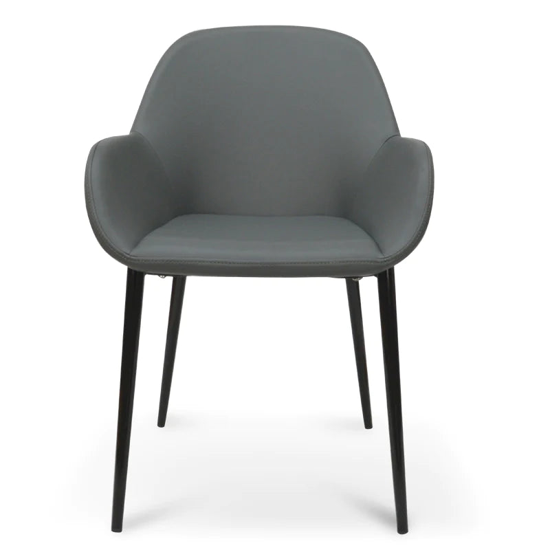 Serenity Upholstered Dining Chair - Grey