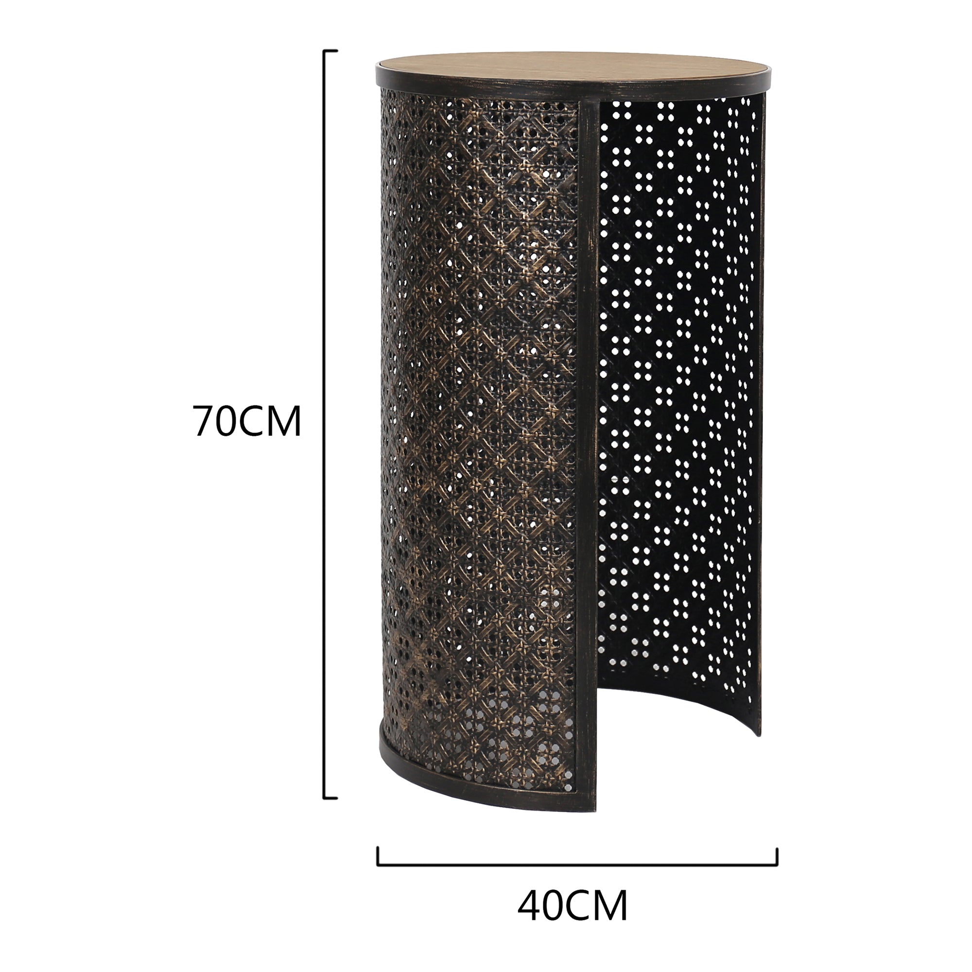 Set of 2 Lustre Occasional Unique Side Table