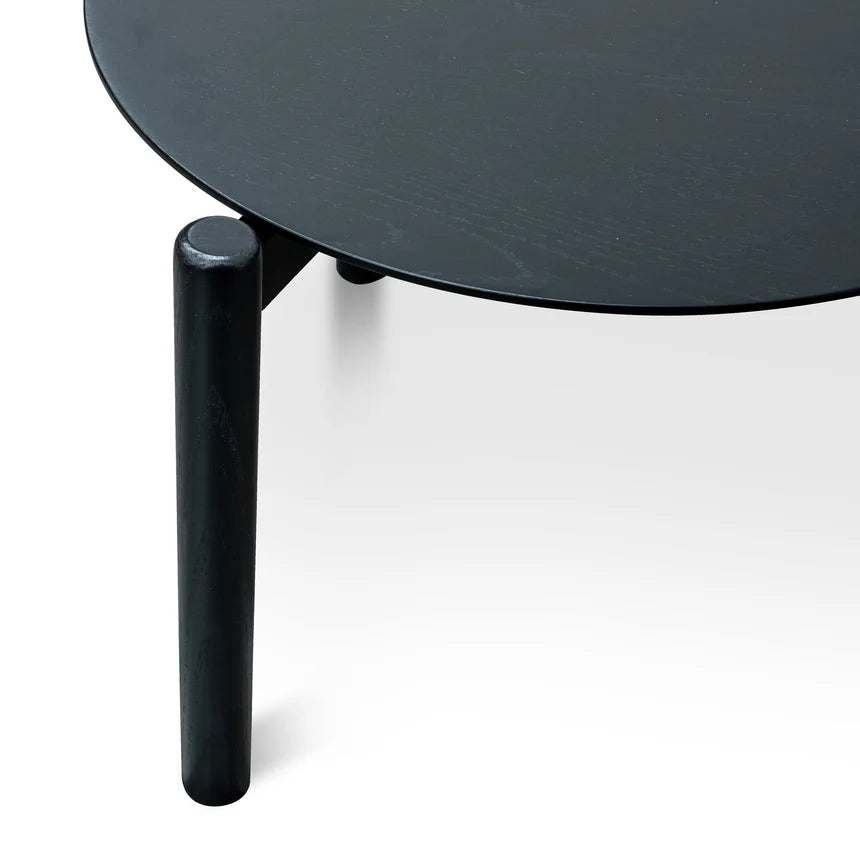 Set of 2 Modular Coffee Table - Black