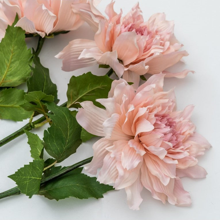 Set of 3 Charming Artificial Blossom Stems - Pink