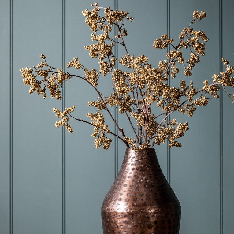 Set of 3 Artificial Glitter Berry Sprays