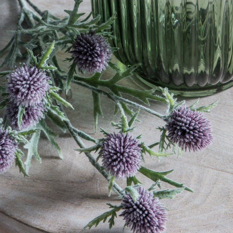 Set of 3 Artificial Thistle Stems (Available in 2 Colors)