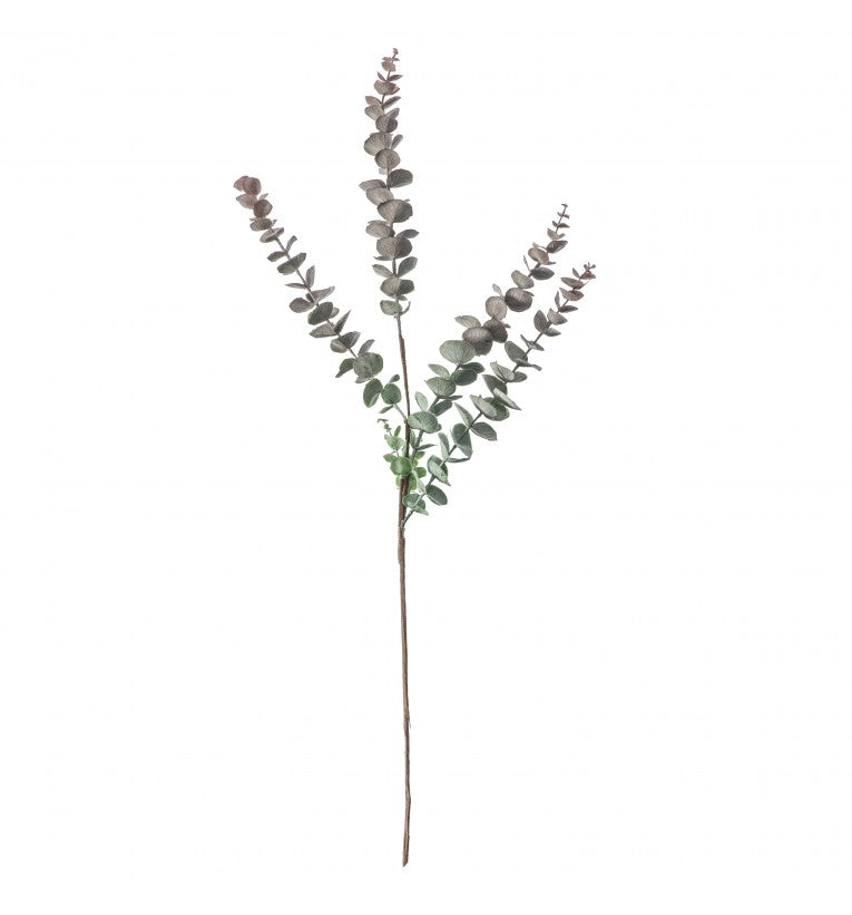 Set of 6 Artificial Eucalyptus Sprays in Dusky Damson