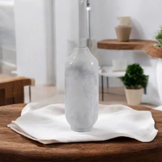 Set of 3 Modern Balance Trio Harmony Vases - White