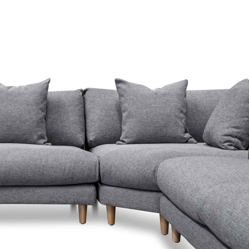 Simple Elegance Left Return Modular Sofa