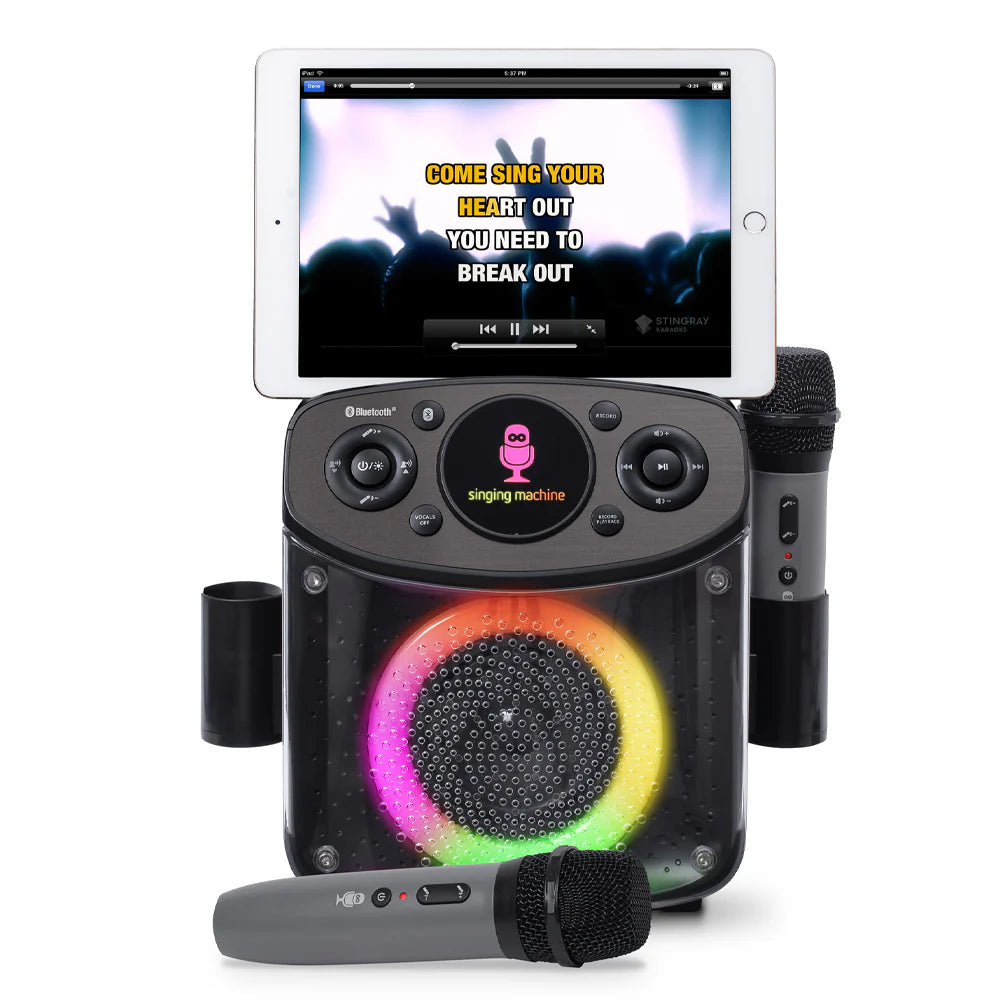 Singing Machine Bluetooth Karaoke Speaker