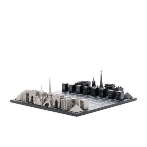 Skyline Chess Metal Paris Edition Decor