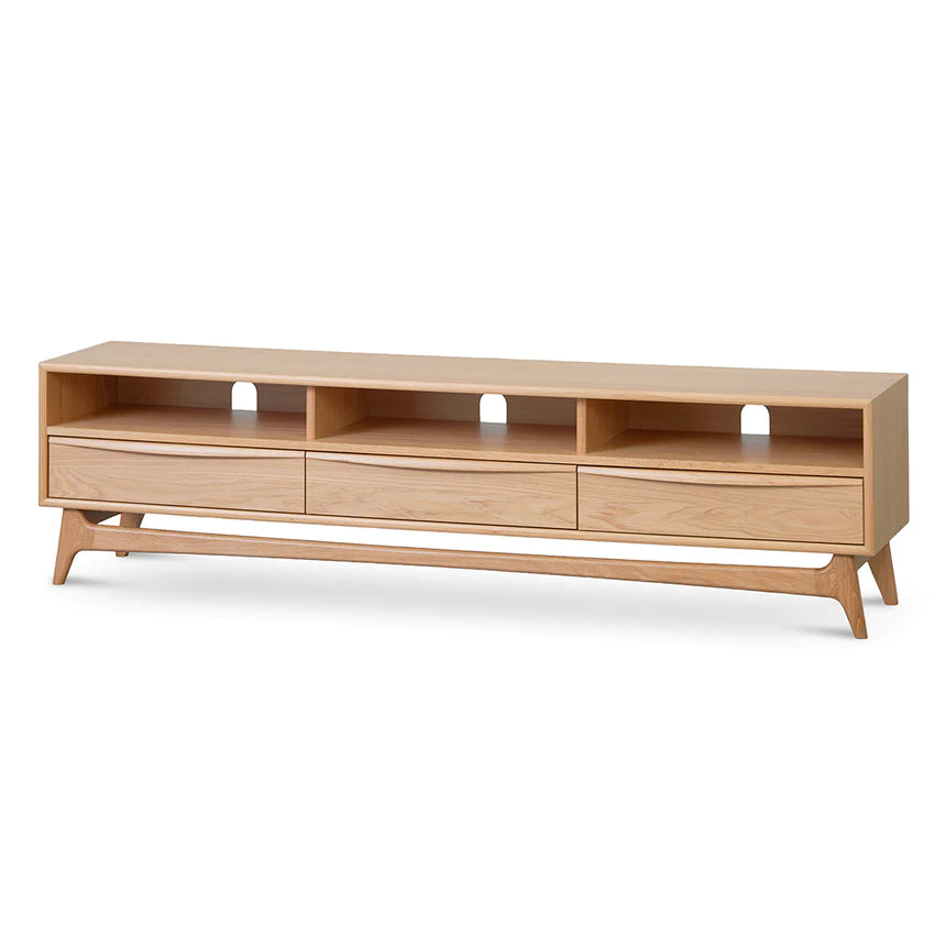 Sleek Entertainment TV Unit 180cms - Natural