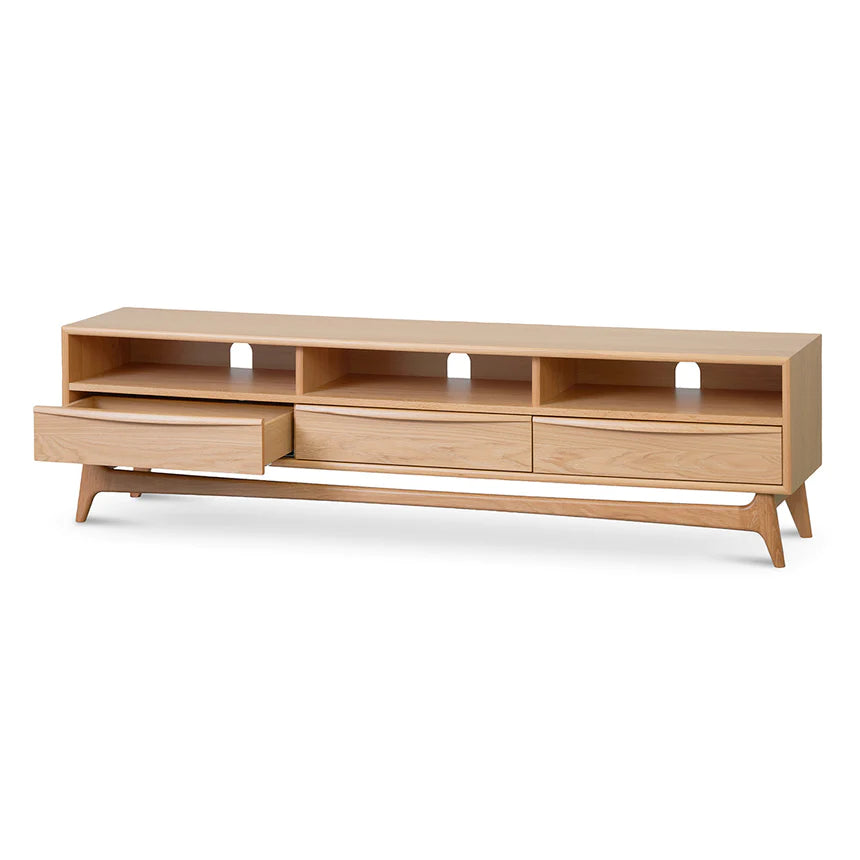Sleek Entertainment TV Unit 180cms - Natural