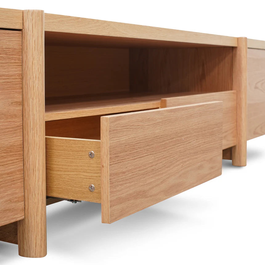 Sleek Entertainment TV Unit 210cms - Natural