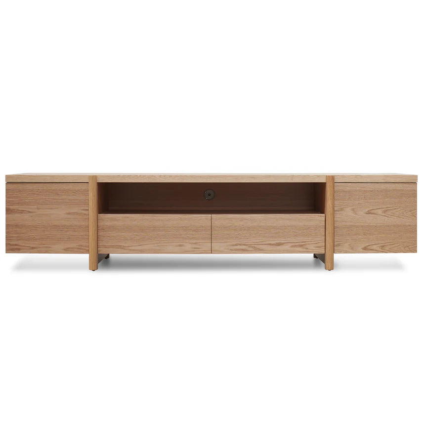 Sleek Entertainment TV Unit 210cms - Natural