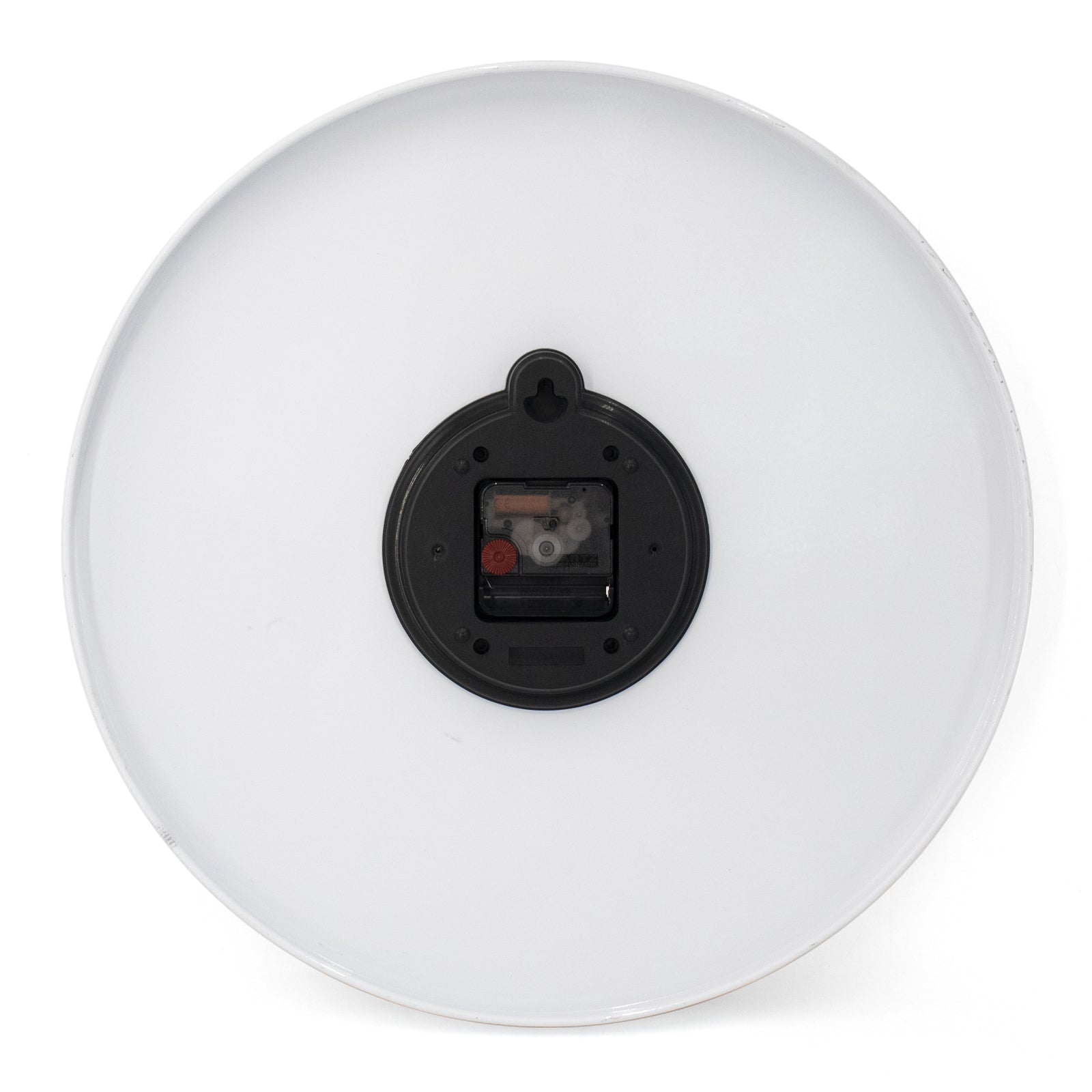 Sleek Industrial Style Frederick White Wall Clock - 40cms