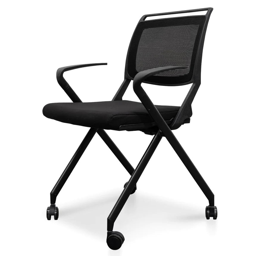 Sleek Marvel Visitor Room Chair - Black