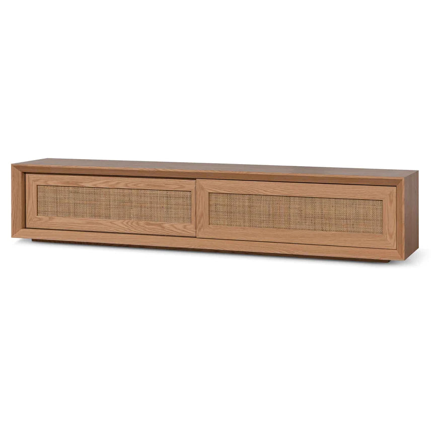 Sleek Screen TV Unit 230cms - Natural
