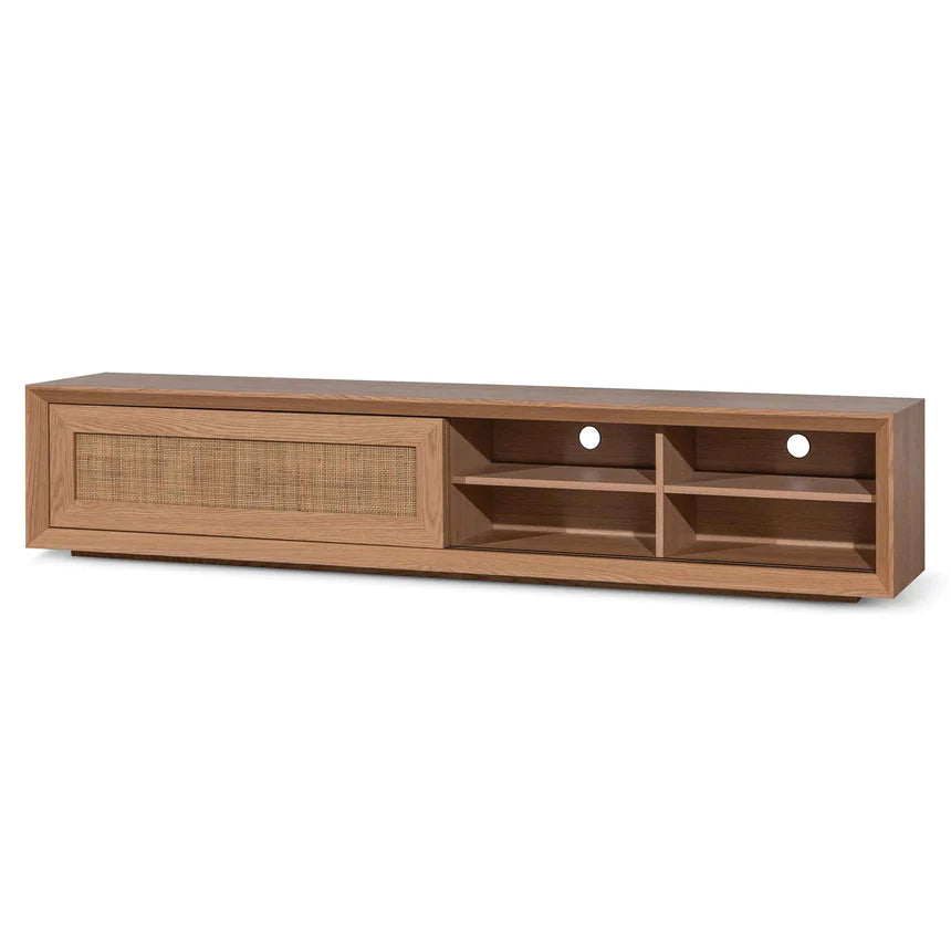 Sleek Screen TV Unit 230cms - Natural