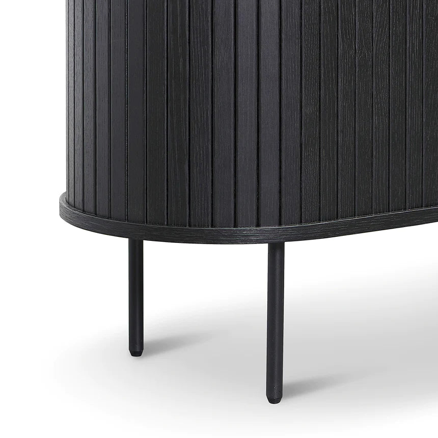 Sleek Serenity Side Table 140cms - Black