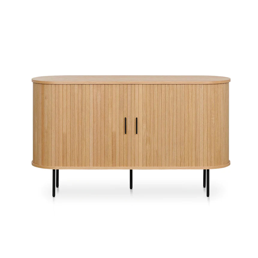 Sleek Serenity Side Table 140cms - Natural