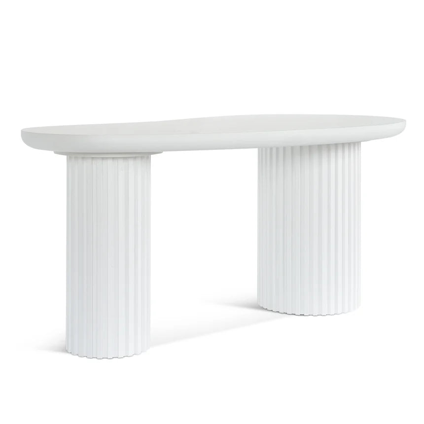 Sleek & Functional Design White Office Desk - 170cms