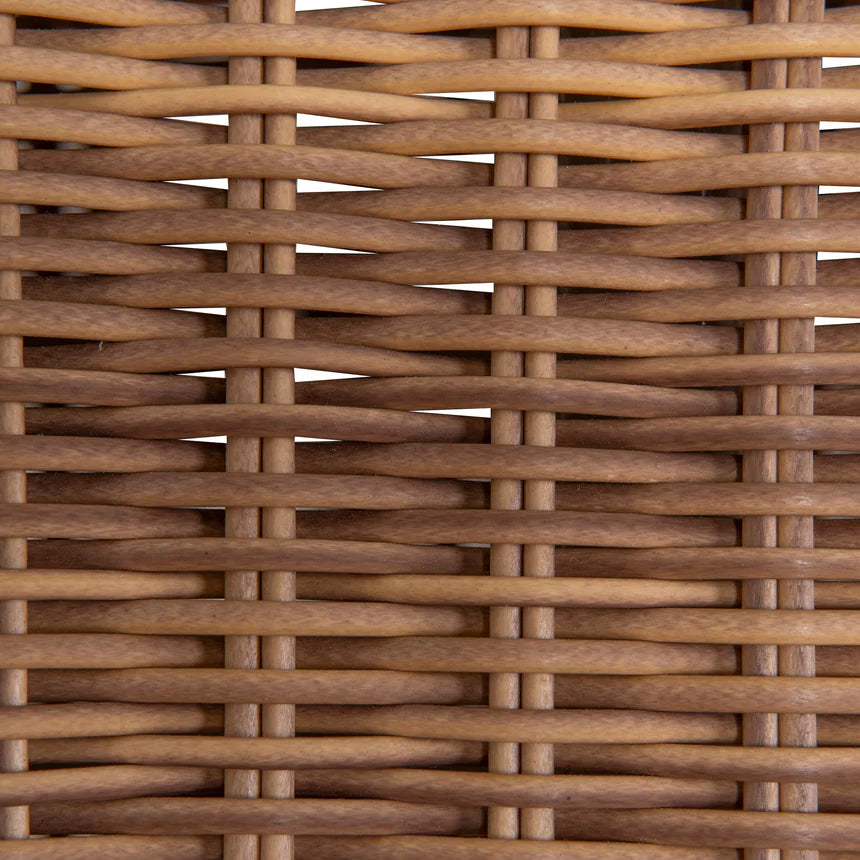 Sleek & Minimalist Design Rattan Lounge Chair - Natural