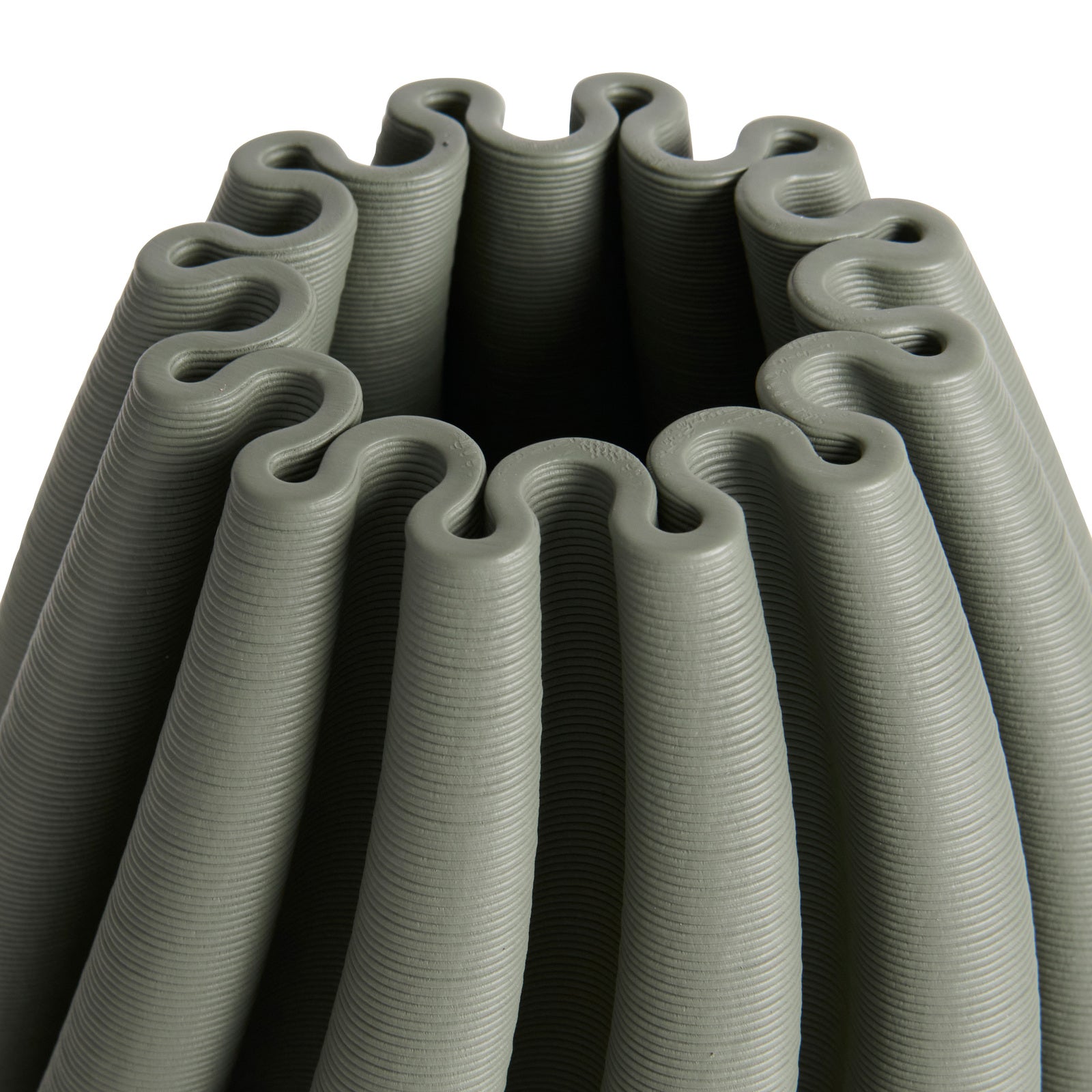 Soft Sophistication Sage Green Ceramic Vase - 29cms