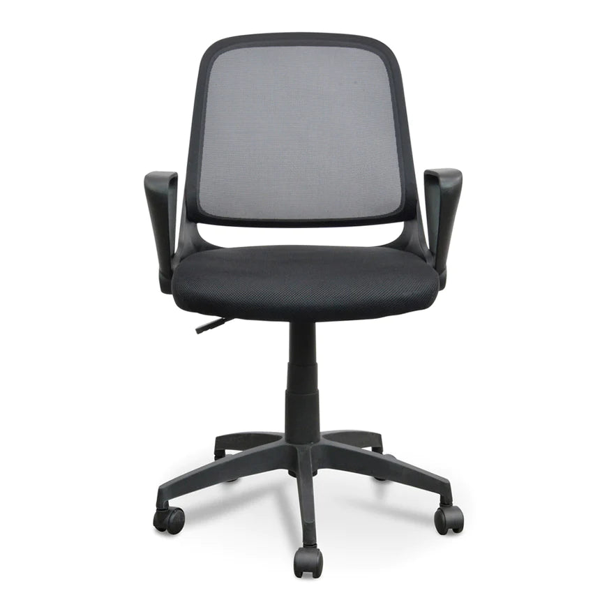 Soft Touch Office Chair - Black