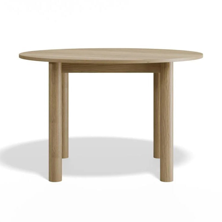 Solid Oak Nordica Round Dining Table - 120cms