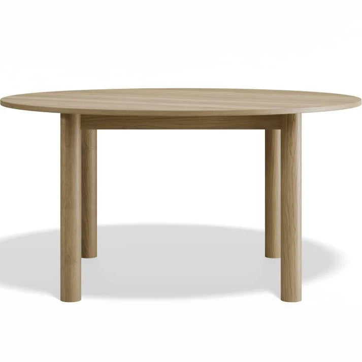Solid Oak Nordica Round Dining Table - 150cms