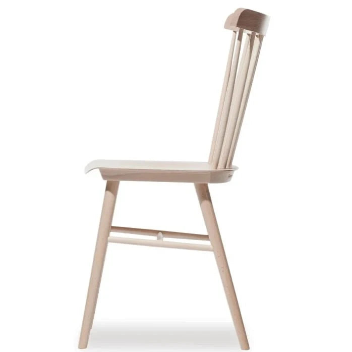 Solid Pine Natural No Pad Dining Chair