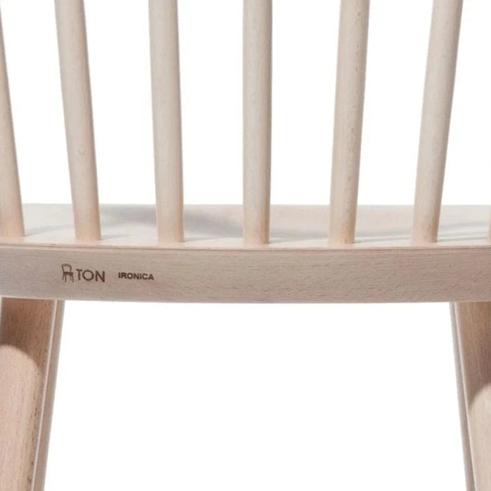 Solid Pine Natural No Pad Dining Chair