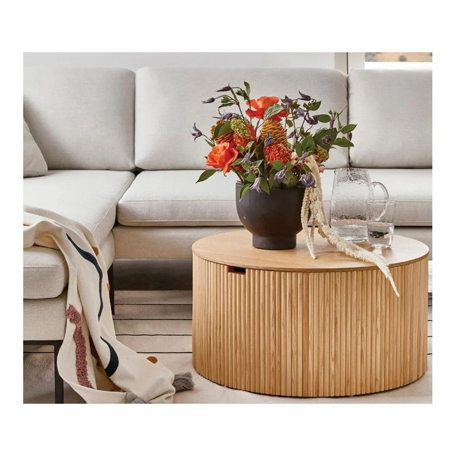 Solid Wooden Coffee Table (Available in 2 Sizes)