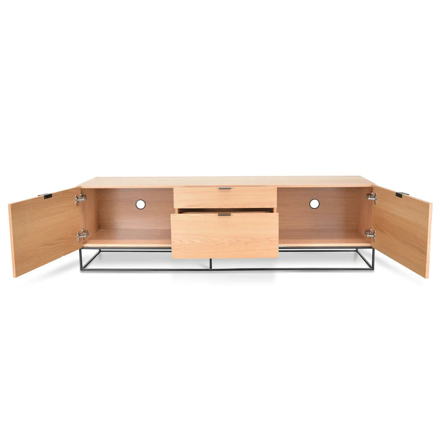 Sophisticated Station TV Unit 180cms - Natural