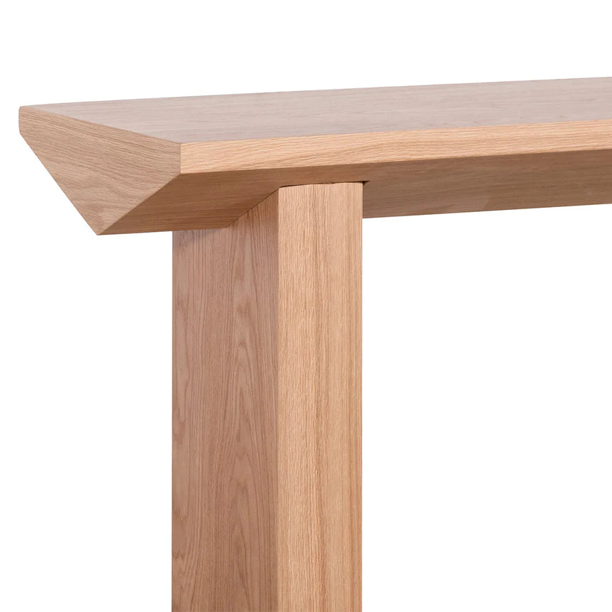 Space-Saving Elegant Console Table 140cms - Natural