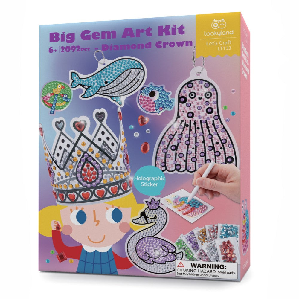 Sparkling Gems Girls Craft Kit